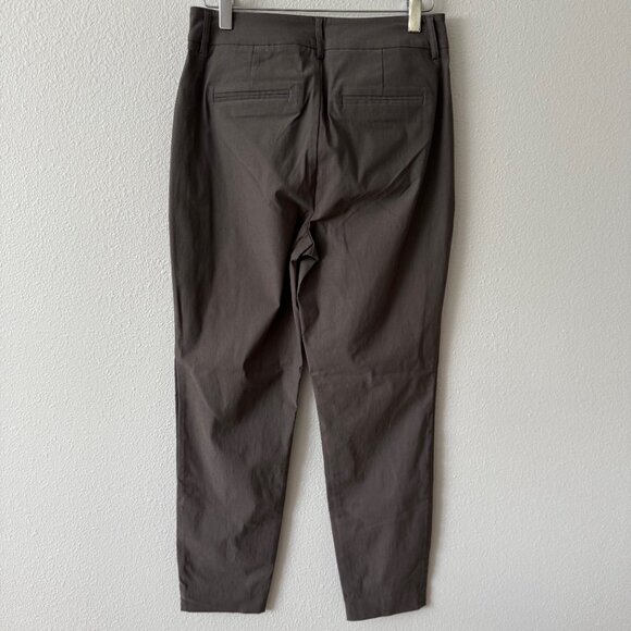 Nine West Dark Gray Slim Ankle Cotton Blend Stretchy Size 6 - Picture 7 of 8